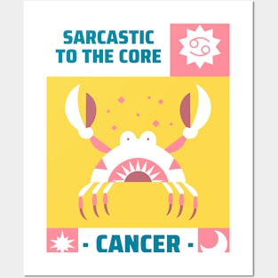 Cancer Zodiac Sign Posters and Art